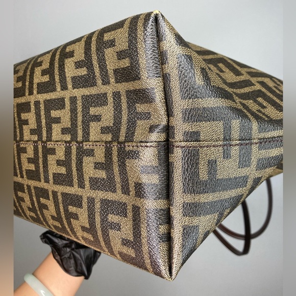 Authentic Fendi Zucca Canvas Tote - Picture 12 of 15